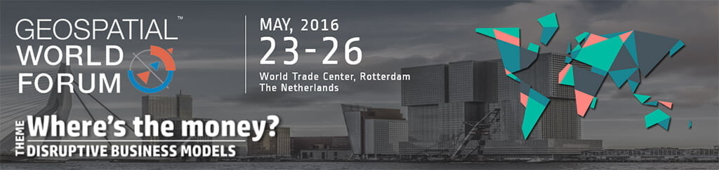 Geospatial World Forum 2016, Rotterdam